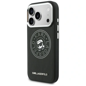 Etui Karl Lagerfeld Point & Karl Sketch MagSafe do Apple iPhone 17 Pro czarny