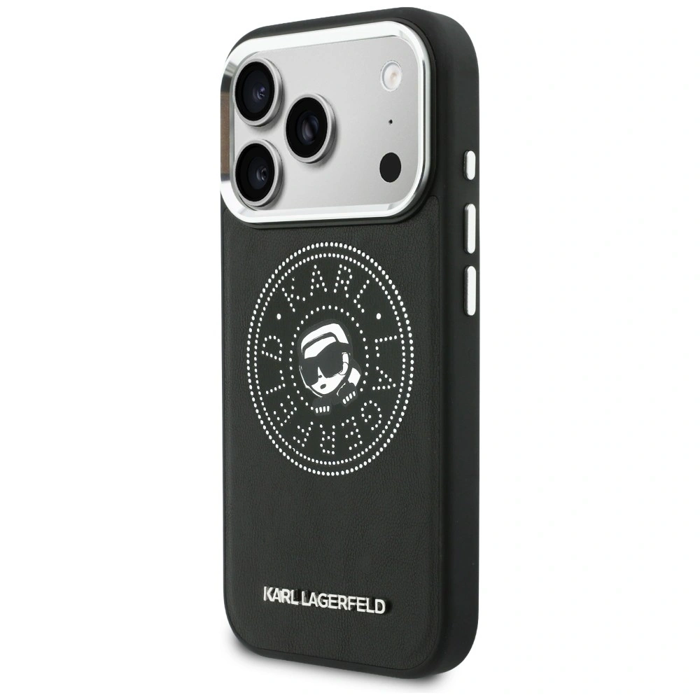 Etui Karl Lagerfeld Point & Karl Sketch MagSafe do Apple iPhone 17 Pro czarny