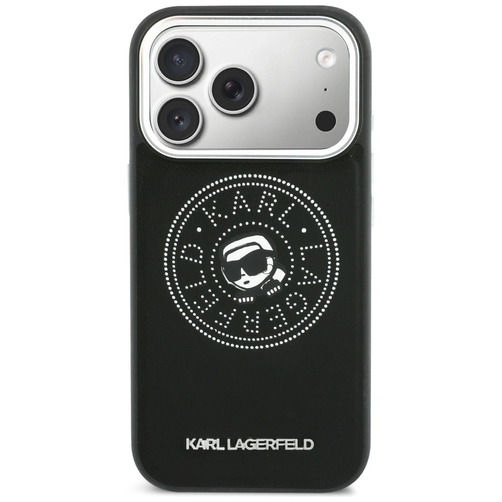 Etui Karl Lagerfeld Point & Karl Sketch MagSafe do Apple iPhone 17 Pro czarny