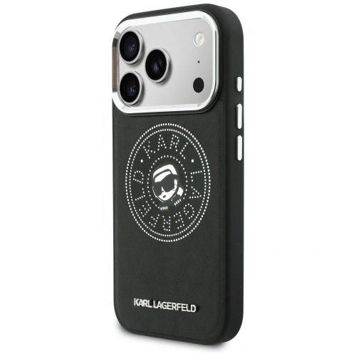 Etui Karl Lagerfeld Point & Karl Sketch MagSafe do Apple iPhone 17 Pro Max czarny