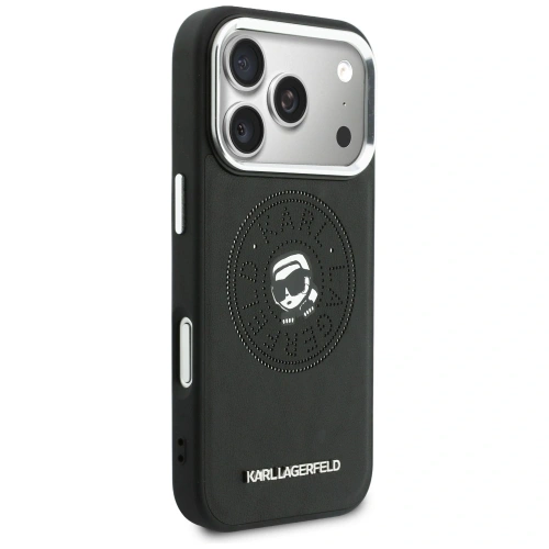 Etui Karl Lagerfeld Point & Karl Sketch MagSafe do Apple iPhone 17 Pro Max czarny