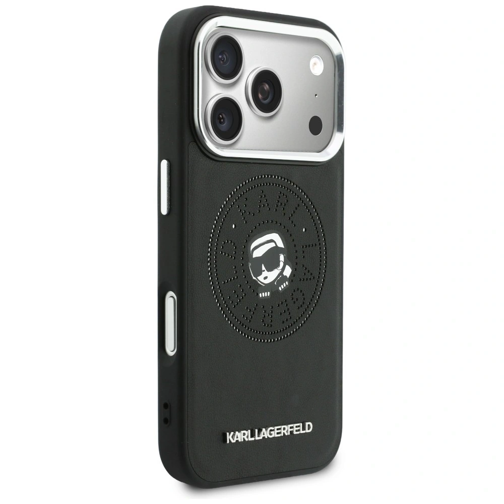 Etui Karl Lagerfeld Point & Karl Sketch MagSafe do Apple iPhone 17 Pro Max czarny
