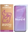 Elastyczne szkło hybrydowe Bizon Glass Mule Duo do OnePlus Nord 4 [2 PACK]