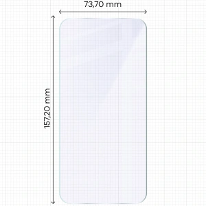 Elastyczne szkło hybrydowe Bizon Glass Mule Duo do Oppo Find X9 Pro [2 PACK]