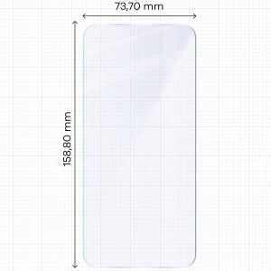 Elastyczne szkło hybrydowe Bizon Glass Mule Duo do Xiaomi POCO F7 [2 PACK]