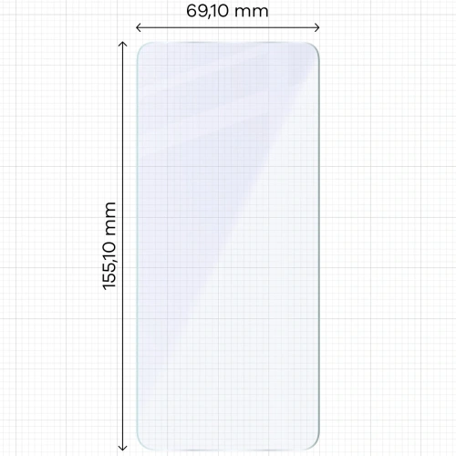 Elastyczne szkło hybrydowe Bizon Glass Mule Duo do Xiaomi POCO F7 Ultra [2 PACK]