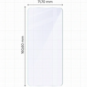 Elastyczne szkło hybrydowe Bizon Glass Mule Duo do Realme C71 4G [2 PACK]