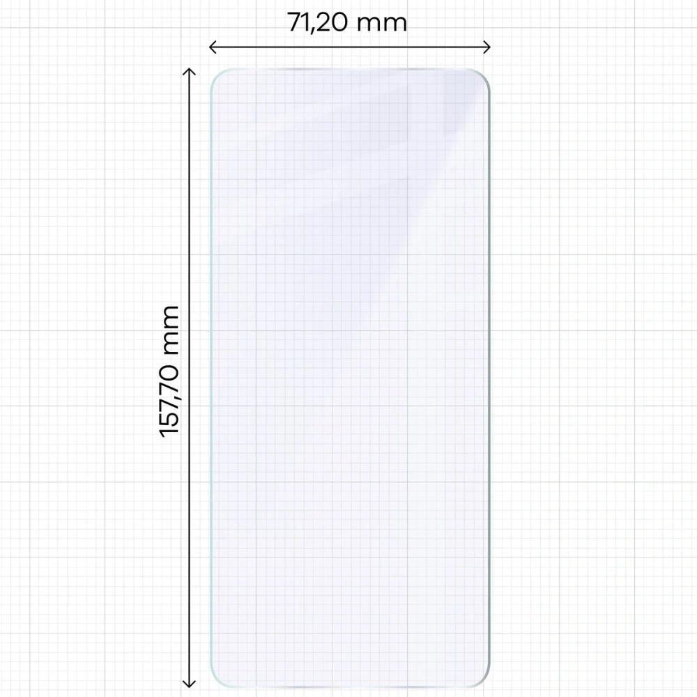 Elastyczne szkło hybrydowe Bizon Glass Mule Duo do Vivo V60 Lite 5G [2 PACK]