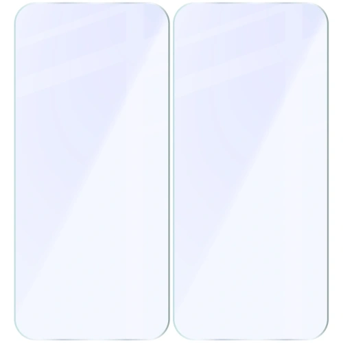 Elastyczne szkło hybrydowe Bizon Glass Mule Duo do Vivo X200 FE [2 PACK]