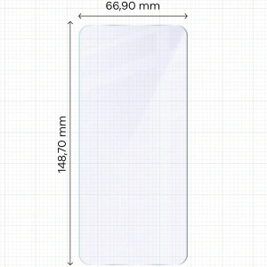 Elastyczne szkło hybrydowe Bizon Glass Mule do Motorola Edge 60 Neo