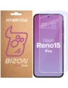 Elastyczne szkło hybrydowe Bizon Glass Mule do Oppo Reno 15 Pro