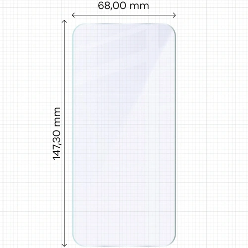 Elastyczne szkło hybrydowe Bizon Glass Mule do Oppo Reno 15 Pro