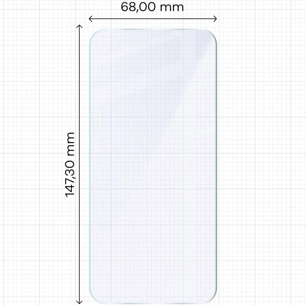 Elastyczne szkło hybrydowe Bizon Glass Mule do Oppo Reno 15 Pro