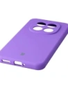 Silikonowe etui Bizon Soft Case do Xiaomi Redmi Note 15 Pro+ Plus 5G / POCO M8 Pro 5G fioletowe
