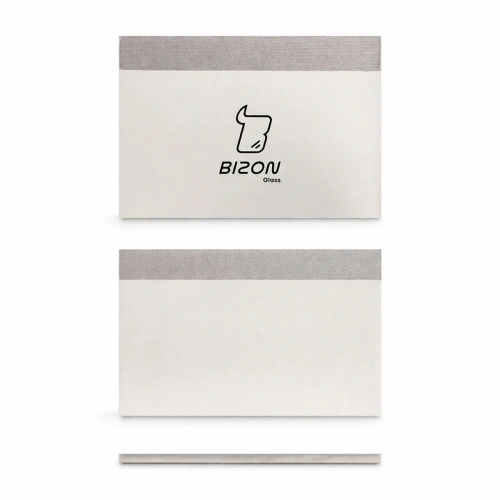 Rakla do montażu folii i szkła Bizon Accessories Squeegee biało-szara