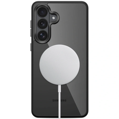 Etui Tech-Protect Magmat MagSafe do Samsung Galaxy S26 Black/clear