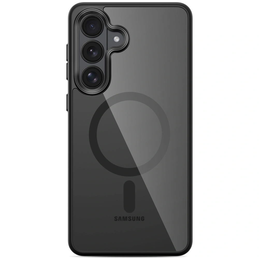 Etui Tech-Protect Magmat MagSafe do Samsung Galaxy S26 Black/clear