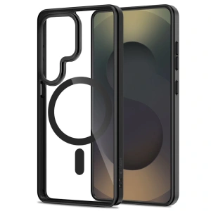 Etui Tech-Protect Magmat MagSafe do Samsung Galaxy S26 Ultra Black/clear