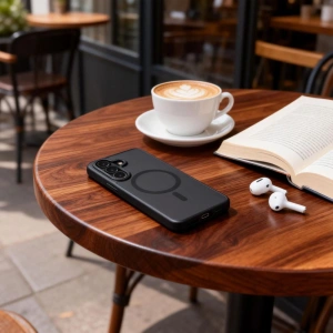 Etui Tech-Protect MagCam MagSafe do Samsung Galaxy S26 Matte Black