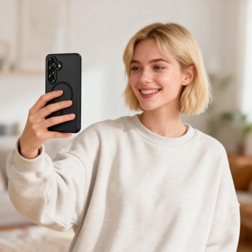 Etui Tech-Protect MagCam MagSafe do Samsung Galaxy S26 Matte Black