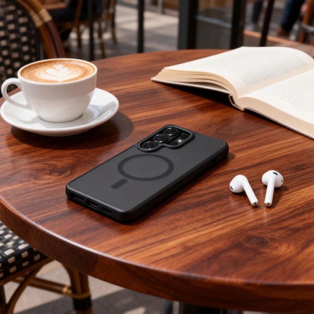 Etui Tech-Protect MagCam MagSafe do Samsung Galaxy S26 Ultra Matte Black