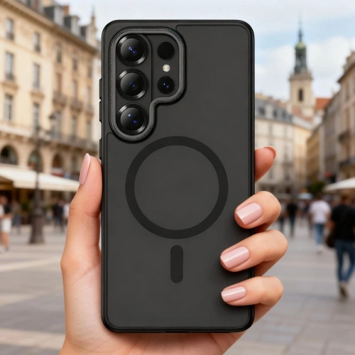 Etui Tech-Protect MagCam MagSafe do Samsung Galaxy S26 Ultra Matte Black