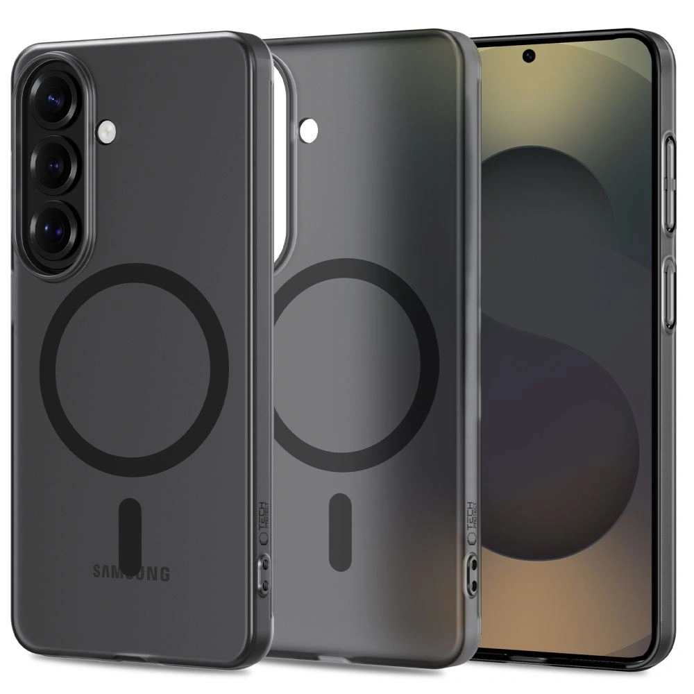 Etui Tech-Protect MagSlim MagSafe do Samsung Galaxy S26 Matte/black