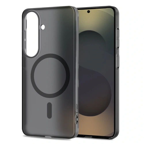 Etui Tech-Protect MagSlim MagSafe do Samsung Galaxy S26 Matte/black