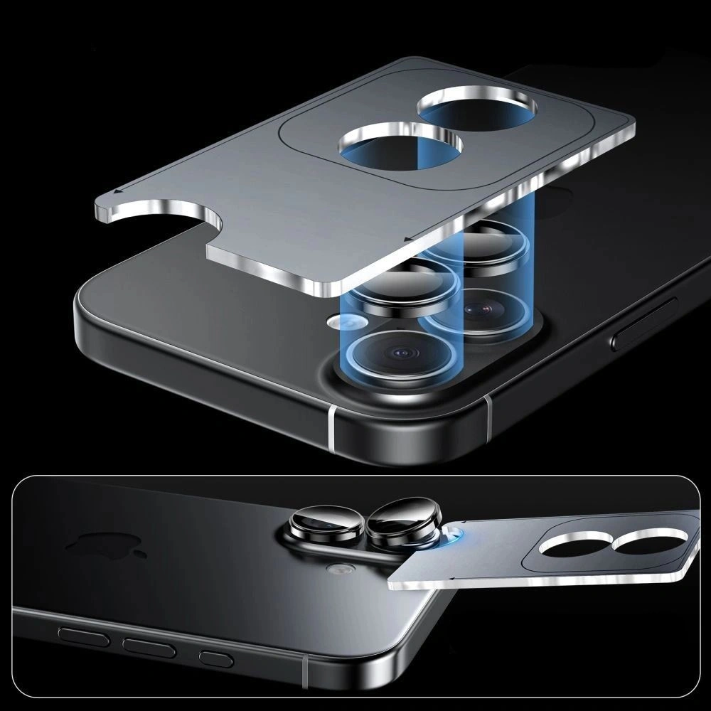 Osłona aparatu Tech-Protect Camring Fit+ do Samsung Galaxy A37 / A57 5G Black