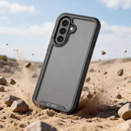 Etui Tech-Protect Defense do Samsung Galaxy A36 / A56 / A37 5G Matte Black