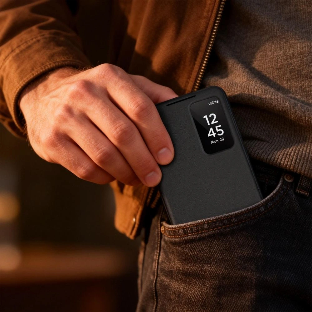 Etui Tech-Protect Smart Wallet do Samsung Galaxy A37 5G Matte Black