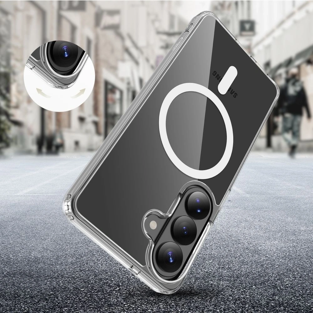 Etui Tech-Protect FlexAir Hybrid MagSafe do Samsung Galaxy A36 / A56 / A37 5G Clear