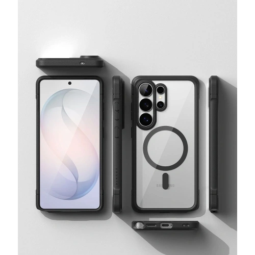 Etui Ringke Fusion Bold Magnetic MagSafe do Samsung Galaxy S26 Ultra Black