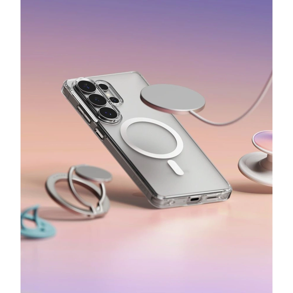 Etui Ringke Fusion Magnetic MagSafe do Samsung Galaxy S26 Ultra Matte Clear