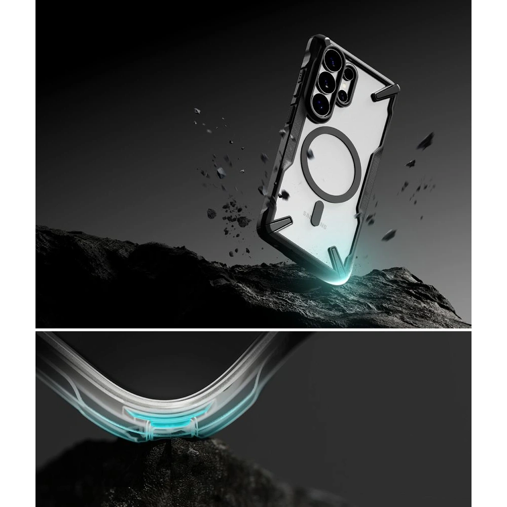 Etui Ringke Fusion-X Magnetic MagSafe do Samsung Galaxy S26 Ultra Black