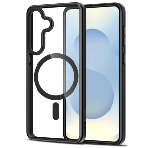 Etui Tech-Protect Magmat MagSafe do Samsung Galaxy S26+ Plus Black/clear