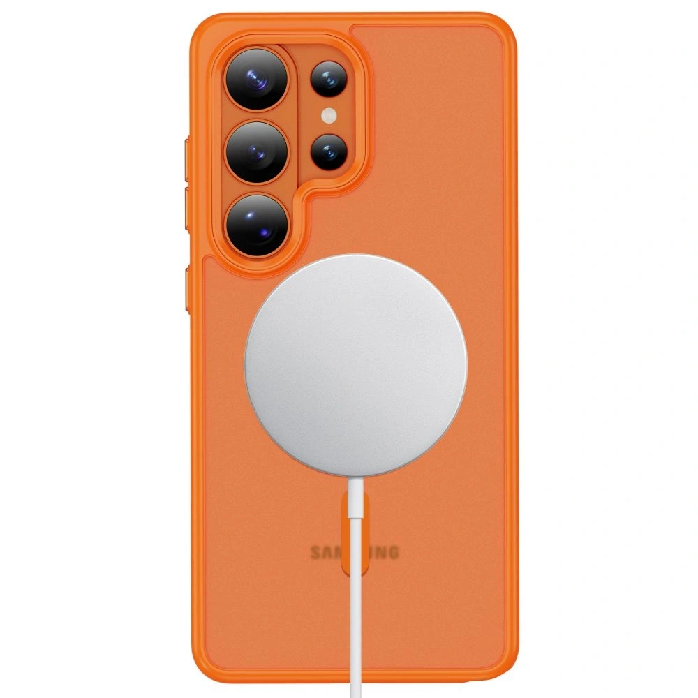 Etui Tech-Protect Magmat MagSafe do Samsung Galaxy S26 Ultra Matte Orange