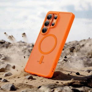 Etui Tech-Protect Magmat MagSafe do Samsung Galaxy S26 Ultra Matte Orange