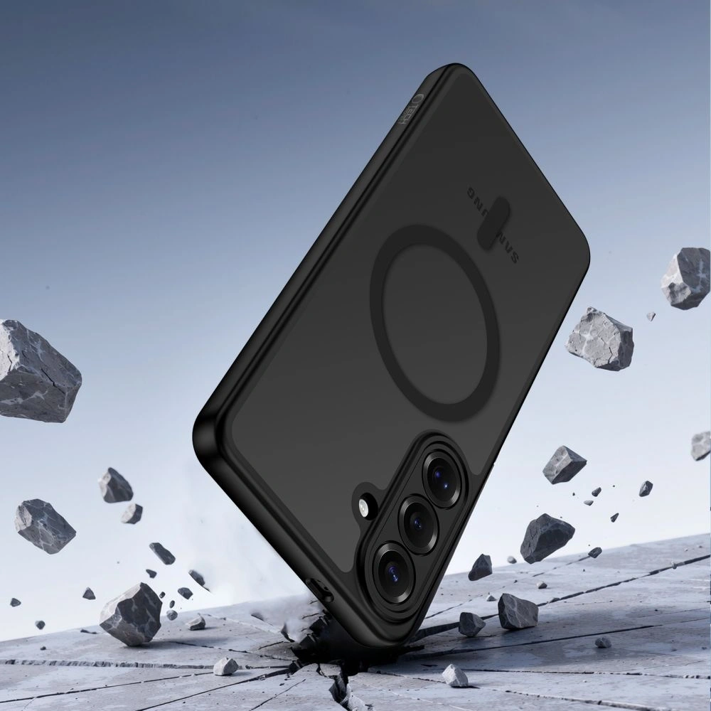 Etui Tech-Protect BasicMag MagSafe do Samsung Galaxy S26 Matte Black