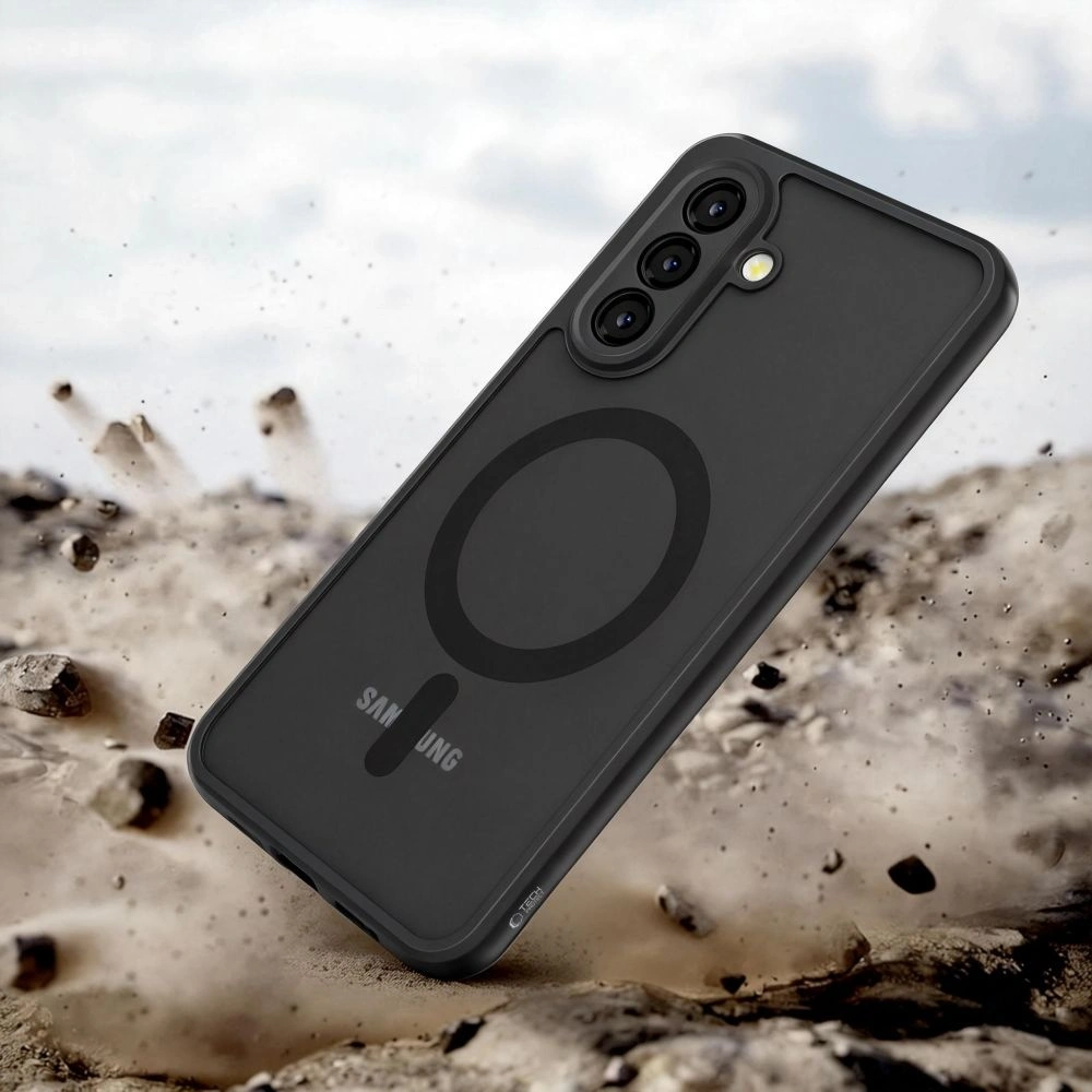 Etui Tech-Protect Magmat MagSafe do Samsung Galaxy A57 5G Matte Black