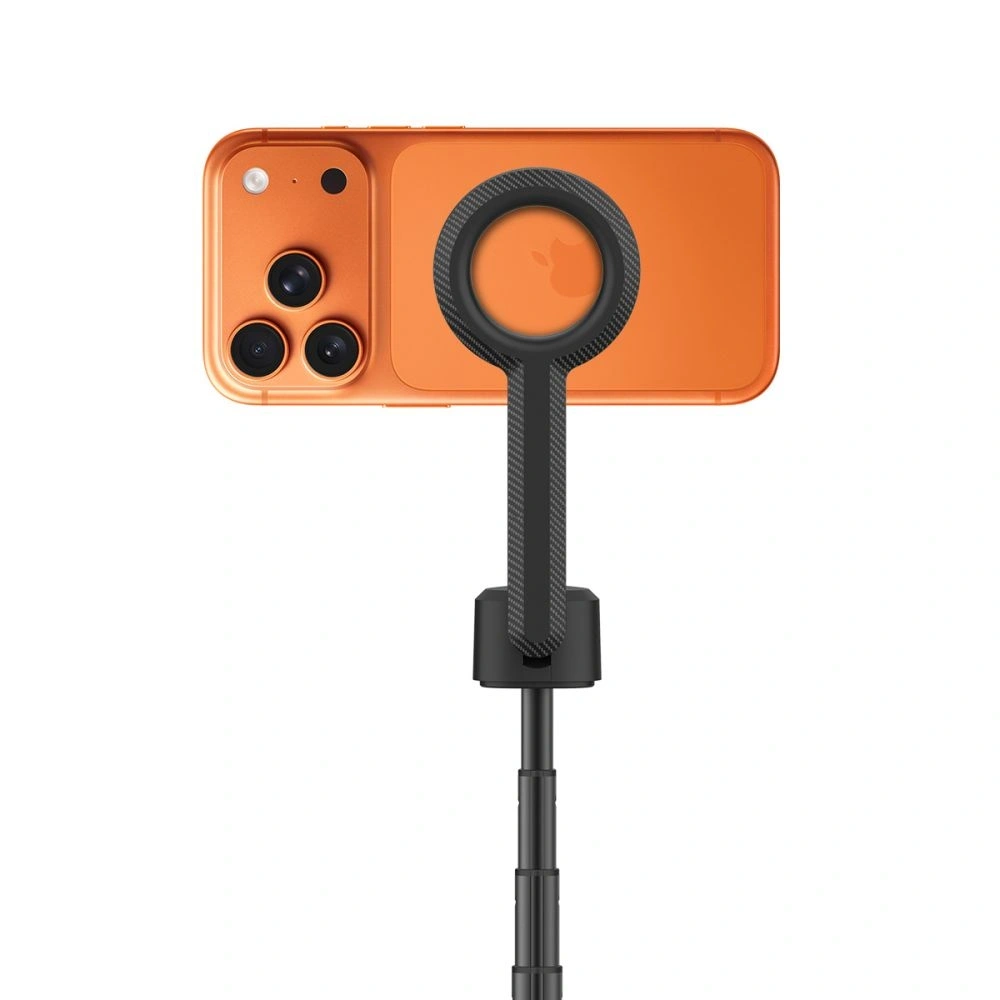 Kijek do selfie Tech-Protect L10D MagSafe Bluetooth Selfie Stick Tripod Black/orange