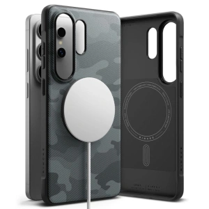 Etui Ringke Onyx Magnetic MagSafe do Samsung Galaxy S26 Ultra Camo Black