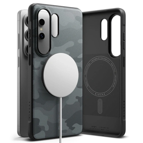 Etui Ringke Onyx Magnetic MagSafe do Samsung Galaxy S26 Ultra Camo Black