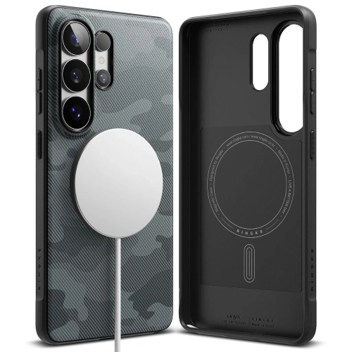 Etui Ringke Onyx Magnetic MagSafe do Samsung Galaxy S26 Ultra Camo Black