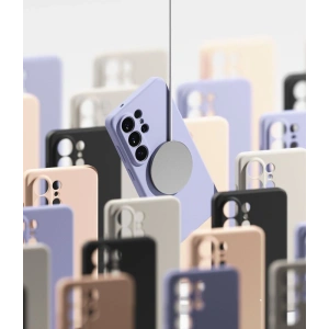 Etui Ringke Silicone Magnetic MagSafe do Samsung Galaxy S26 Ultra Stone