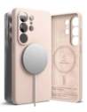 Etui Ringke Silicone Magnetic MagSafe do Samsung Galaxy S26 Ultra Pink Sand