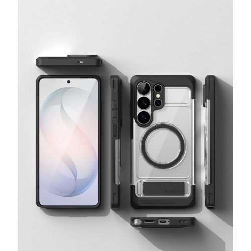 Etui Ringke UX Magnetic MagSafe do Samsung Galaxy S26 Ultra Clear