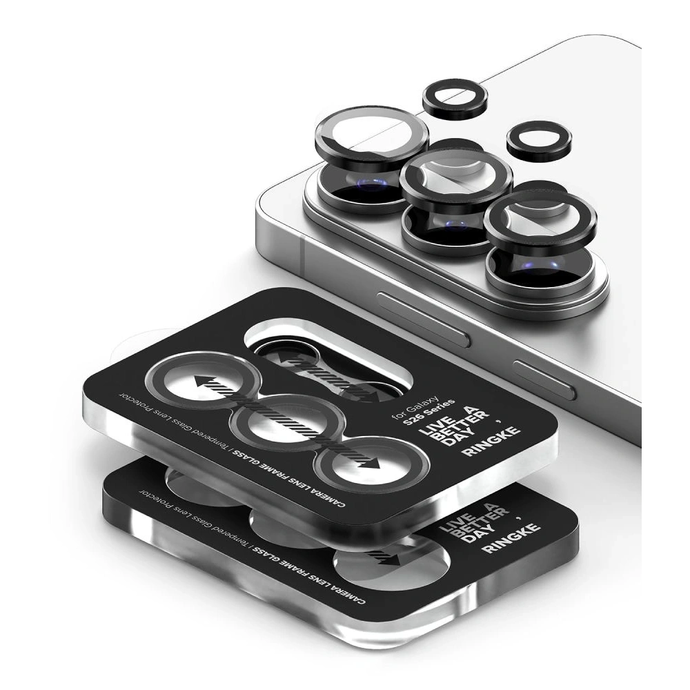 Osłona aparatu Ringke Camera Frame Protector do Samsung Galaxy S26 Ultra Black [2 PACK]