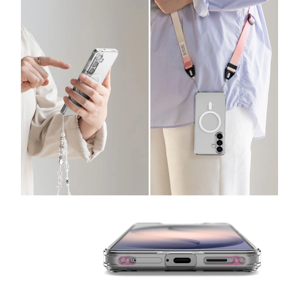 Etui Ringke Fusion Magnetic MagSafe do Samsung Galaxy S26+ Plus Clear