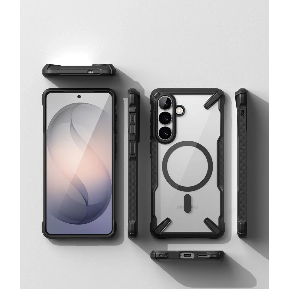 Etui Ringke Fusion-X Magnetic MagSafe do Samsung Galaxy S26+ Plus Black